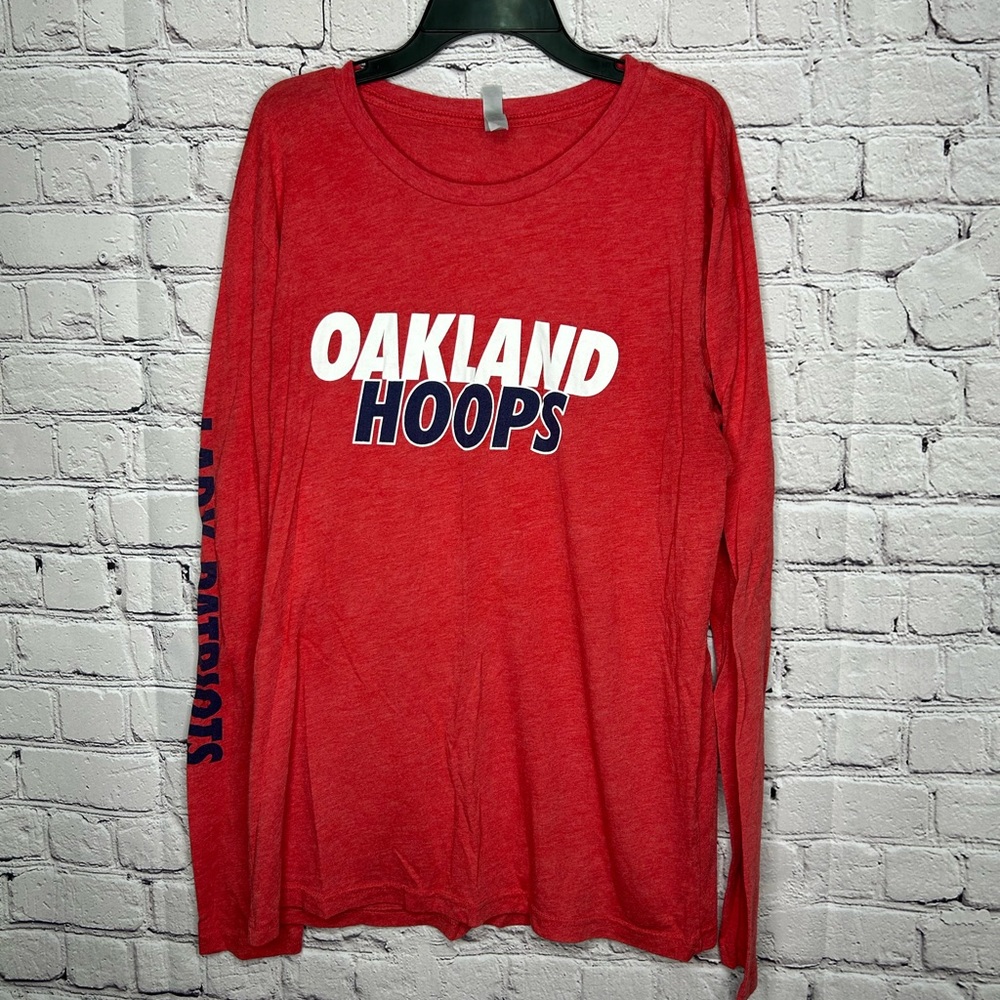 Oakland Lady Hoops Long Sleeve